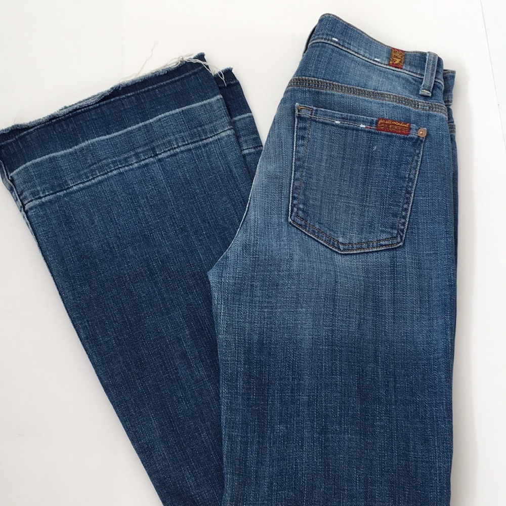 7 For all Mankind, Denim Bell bottom jeans